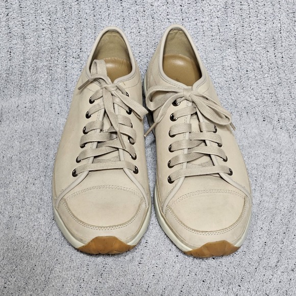 MBT Shoes Sneaker Lace Up Khaki Beige Swiss Toning 400273-124‎ 9-9.5 US 40 EUR - Picture 3 of 9